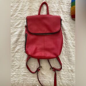 Steve Madden Cherry Red Backpack